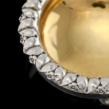 Load image into Gallery viewer, A Magnificent Set of 4 Georgian Solid Silver Salt Cellars - Barnard 1837