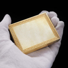 Load image into Gallery viewer, A Stylish Solid Silver Gilt Box/Case - French 19th Century - Artisan Antiques