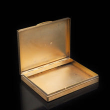Load image into Gallery viewer, A Stylish Solid Silver Gilt Box/Case - French 19th Century - Artisan Antiques