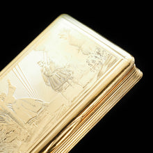 Load image into Gallery viewer, Fine Engraved French Silver Gilt Snuff Box - c.1850 - Artisan Antiques