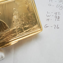 Load image into Gallery viewer, Fine Engraved French Silver Gilt Snuff Box - c.1850 - Artisan Antiques