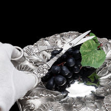 Load image into Gallery viewer, Georgian Solid Silver Grape Scissors - William Eley & William Fearn 1816 - Artisan Antiques