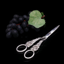 Load image into Gallery viewer, Georgian Solid Silver Grape Scissors - William Eley & William Fearn 1816 - Artisan Antiques