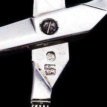 Load image into Gallery viewer, Georgian Solid Silver Grape Scissors - William Eley & William Fearn 1816 - Artisan Antiques