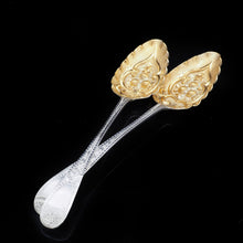 Load image into Gallery viewer, A Pair of Georgian Silver Berry Spoons - Peter & Ann Bateman 1796 - Artisan Antiques