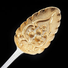 Load image into Gallery viewer, A Pair of Georgian Silver Berry Spoons - Peter & Ann Bateman 1796 - Artisan Antiques