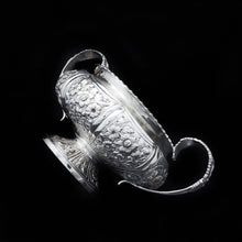 Load image into Gallery viewer, Georgian Solid Silver 3-Piece Chased Tea Set Chinoiserie Interest - Robert Peppin 1824 - Artisan Antiques