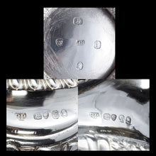 Load image into Gallery viewer, Georgian Solid Silver 3-Piece Chased Tea Set Chinoiserie Interest - Robert Peppin 1824 - Artisan Antiques