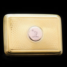 Load image into Gallery viewer, Rare Georgian Solid Silver Tall Snuff Box with Full Gilding - John & Archibald Douglas 1825 - Artisan Antiques
