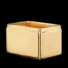 Load image into Gallery viewer, Rare Georgian Solid Silver Tall Snuff Box with Full Gilding - John & Archibald Douglas 1825 - Artisan Antiques