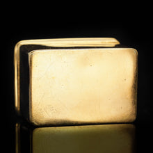 Load image into Gallery viewer, Rare Georgian Solid Silver Tall Snuff Box with Full Gilding - John & Archibald Douglas 1825 - Artisan Antiques