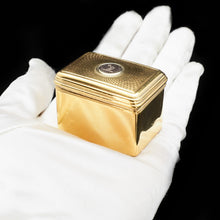 Load image into Gallery viewer, Rare Georgian Solid Silver Tall Snuff Box with Full Gilding - John & Archibald Douglas 1825 - Artisan Antiques