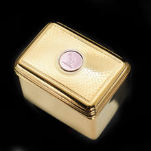 Load image into Gallery viewer, Rare Georgian Solid Silver Tall Snuff Box with Full Gilding - John & Archibald Douglas 1825 - Artisan Antiques