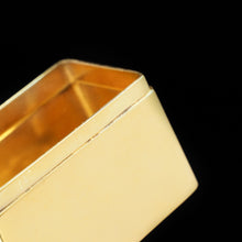 Load image into Gallery viewer, Rare Georgian Solid Silver Tall Snuff Box with Full Gilding - John & Archibald Douglas 1825 - Artisan Antiques