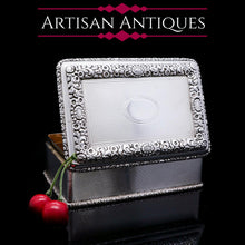 Load image into Gallery viewer, A Huge Solid Silver Table Snuff Box - Daniel & John Wellby 1912 - Artisan Antiques