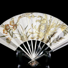 Load image into Gallery viewer, A Vintage Japanese Solid Silver Fan (Sensu/O-gi) - c.1960s
