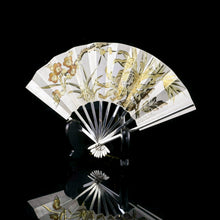 Load image into Gallery viewer, A Vintage Japanese Solid Silver Fan (Sensu/O-gi) - c.1960s