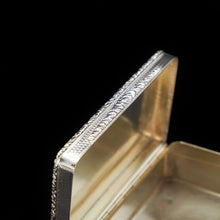 Load image into Gallery viewer, A Thick Solid Silver Table Snuff Box Georgian - Edward Edwards 1833 - Artisan Antiques