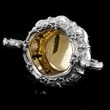 Load image into Gallery viewer, Spectacular Antique Georgian Solid Silver Tea/Coffee Set with Chased Acanthus - Barnard 1833/4