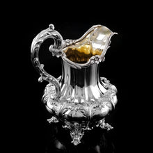 Load image into Gallery viewer, Spectacular Antique Georgian Solid Silver Tea/Coffee Set with Chased Acanthus - Barnard 1833/4