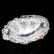 Load image into Gallery viewer, A Stunning Large Victorian Solid Silver Basket - Martin Hall & Co 1858 - Artisan Antiques