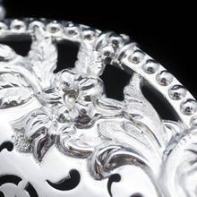 Load image into Gallery viewer, A Stunning Large Victorian Solid Silver Basket - Martin Hall & Co 1858 - Artisan Antiques
