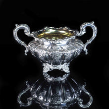 Load image into Gallery viewer, Antique English Solid Silver 3 Piece Tea Pot Set - 1836 London - Artisan Antiques