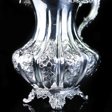 Load image into Gallery viewer, Antique English Solid Silver 3 Piece Tea Pot Set - 1836 London - Artisan Antiques