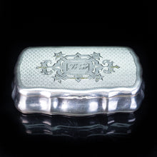 Load image into Gallery viewer, Antique Imperial Russian Silver Table Snuff Box with Vermeil - 19th Century. - Artisan Antiques