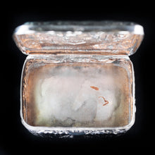 Load image into Gallery viewer, Antique High Relief Silver Snuff Box with Country Scene - Thomas Hayes 1897 - Artisan Antiques