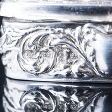 Load image into Gallery viewer, Antique High Relief Silver Snuff Box with Country Scene - Thomas Hayes 1897 - Artisan Antiques
