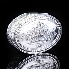 Load image into Gallery viewer, Antique French Silver Detailed Table Snuff Box - c.1900 - Artisan Antiques
