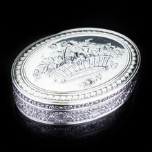 Load image into Gallery viewer, Antique French Silver Detailed Table Snuff Box - c.1900 - Artisan Antiques