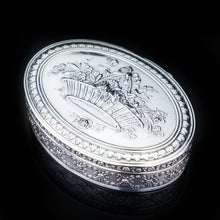 Load image into Gallery viewer, Antique French Silver Detailed Table Snuff Box - c.1900 - Artisan Antiques