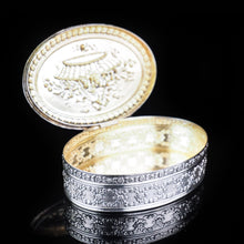Load image into Gallery viewer, Antique French Silver Detailed Table Snuff Box - c.1900 - Artisan Antiques