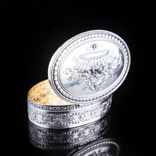 Load image into Gallery viewer, Antique French Silver Detailed Table Snuff Box - c.1900 - Artisan Antiques