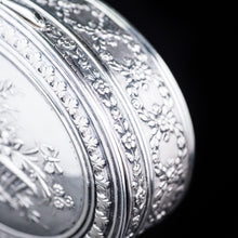 Load image into Gallery viewer, Antique French Silver Detailed Table Snuff Box - c.1900 - Artisan Antiques