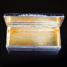Load image into Gallery viewer, Antique Imperial Russian Niello Silver Large Snuff Box c.1842 - Artisan Antiques