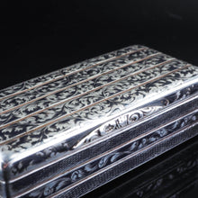 Load image into Gallery viewer, Antique Imperial Russian Niello Silver Large Snuff Box c.1842 - Artisan Antiques