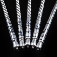 Load image into Gallery viewer, Antique Imperial Russian Silver Niello Spoons - Set of 5 c.1850 - Artisan Antiques