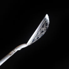 Load image into Gallery viewer, Antique Imperial Russian Silver Niello Spoons - Set of 5 c.1850 - Artisan Antiques