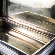 Load image into Gallery viewer, Antique English Solid Silver Table Snuff Box - Birmingham 1833 - Artisan Antiques