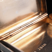 Load image into Gallery viewer, Antique English Solid Silver & Gold Gilt Snuff Box - London 1841 - Artisan Antiques