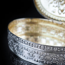 Load image into Gallery viewer, Antique French Silver Detailed Table Snuff Box - c.1900 - Artisan Antiques