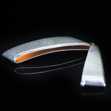 Load image into Gallery viewer, English Solid Silver Card Case with Gilt Interior - 20th Century - Artisan Antiques