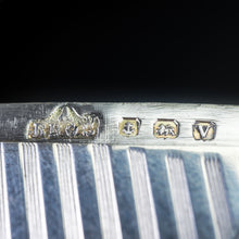 Load image into Gallery viewer, English Solid Silver Card Case with Gilt Interior - 20th Century - Artisan Antiques