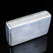 Load image into Gallery viewer, Antique English Solid Silver Snuff Box with Gilt Interior - London 1831 - Artisan Antiques
