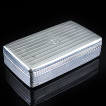 Load image into Gallery viewer, Antique English Solid Silver Historical Snuff Box - London 1845 - Artisan Antiques