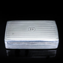 Load image into Gallery viewer, Antique English Solid Silver Historical Snuff Box - London 1845 - Artisan Antiques