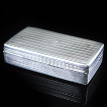 Load image into Gallery viewer, Antique English Solid Silver Historical Snuff Box - London 1845 - Artisan Antiques